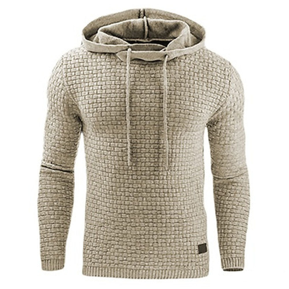 Hoodies Long Sleeve Solid Color for Men