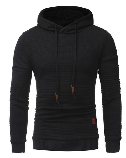 Hoodies Long Sleeve Solid Color for Men